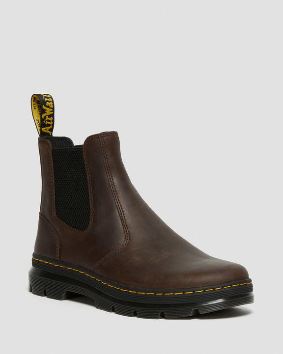 Dr. Martens Embury Crazy Horse Leather Casual Boots Marrom | SN-DM84852