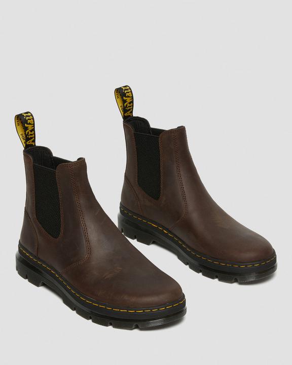 Dr. Martens Embury Crazy Horse Leather Casual Boots Marrom | SN-DM84934