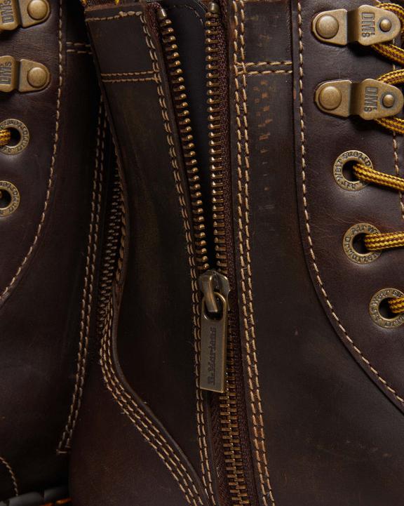 Dr. Martens Jadon Boot Arc Crazy Horse Platforms Marrom | SN-DM85138