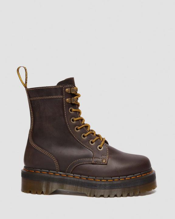 Dr. Martens Jadon Boot Arc Crazy Horse Platforms Marrom | SN-DM85138