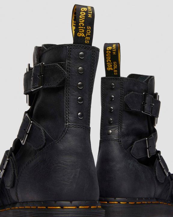 Dr. Martens Jadon Boot Hinge Platforms Pretas | SN-DM84202