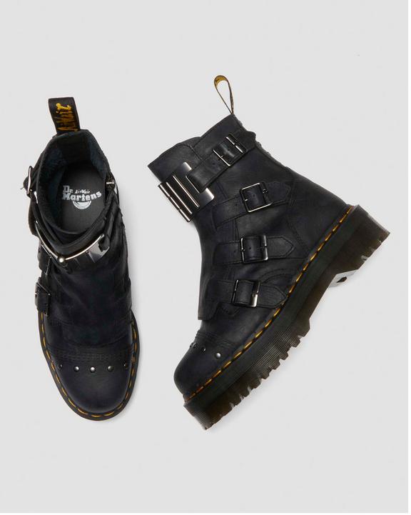 Dr. Martens Jadon Boot Hinge Platforms Pretas | SN-DM84202