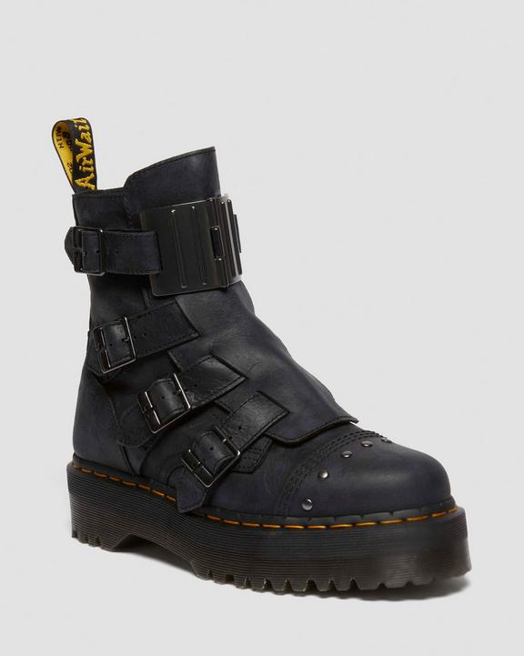 Dr. Martens Jadon Boot Hinge Platforms Pretas | SN-DM84202