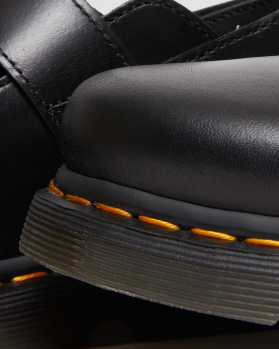 Dr. Martens Jorge II Brando Leather Slingback Mules Pretas | SN-DM85092