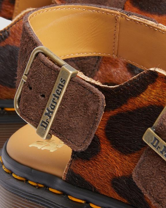 Dr. Martens Jorge Made in England Hair On Slingback Mule Multicoloridas | SN-DM85081