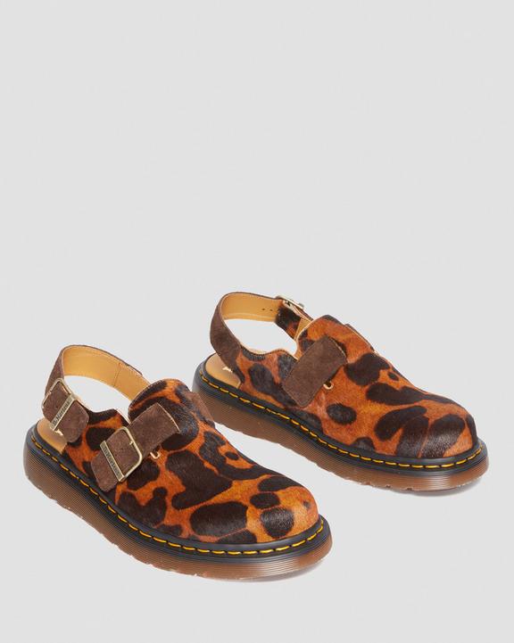 Dr. Martens Jorge Made in England Hair On Slingback Mule Multicoloridas | SN-DM85081