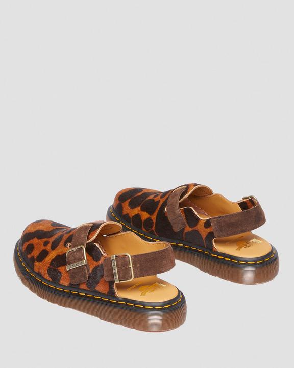Dr. Martens Jorge Made in England Hair On Slingback Mule Multicoloridas | SN-DM85081