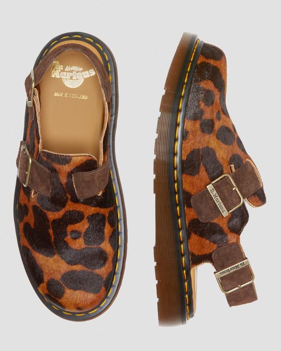 Dr. Martens Jorge Made in England Hair On Slingback Mule Multicoloridas | SN-DM85081