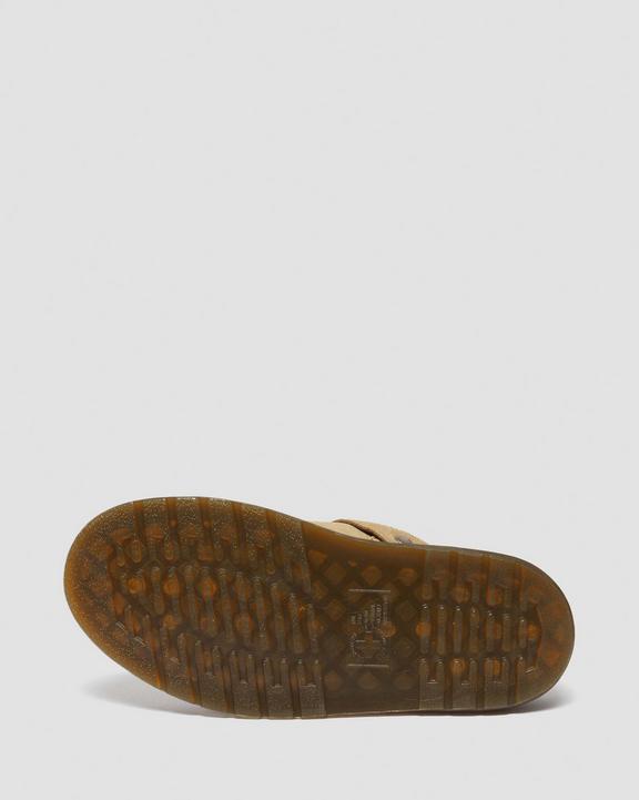 Dr. Martens Laketen Bronx Suede Platform Mules Marrom | SN-DM84588