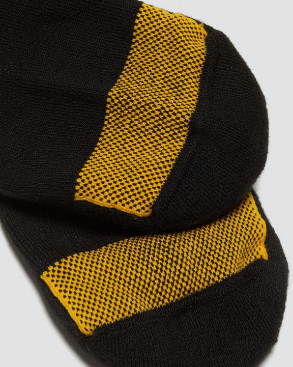 Dr. Martens Lightweight Tech Organic Cotton Socks Pretas | SN-DM85252