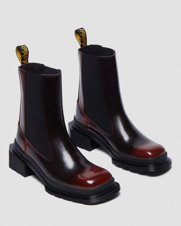 Dr. Martens Maybole Square Toe Chelsea Boots Vermelhas | SN-DM84314