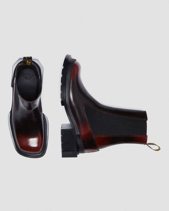 Dr. Martens Maybole Square Toe Chelsea Boots Vermelhas | SN-DM84368