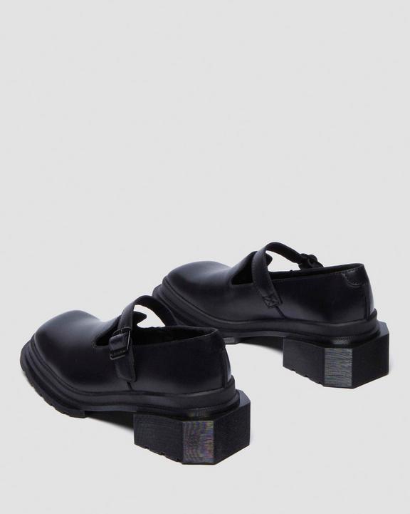 Dr. Martens Maybole Square Toe Mary Jane Shoes Pretas | SN-DM84473