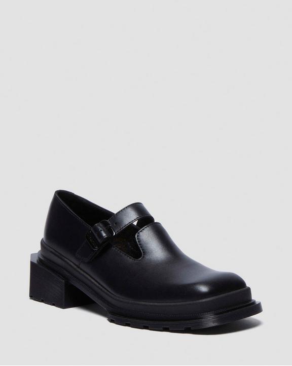 Dr. Martens Maybole Square Toe Mary Jane Shoes Pretas | SN-DM84473