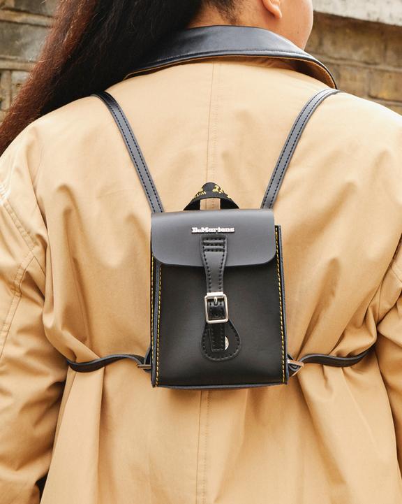 Dr. Martens Micro Leather Backpack Pretas | SN-DM84777