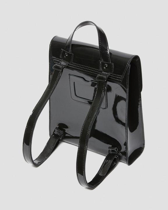 Dr. Martens Patent Leather Mini Backpack Pretas | SN-DM84774