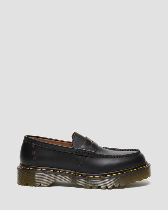 Dr. Martens Penton Bex Made in England Quilon Leather Loafers Pretas | SN-DM84480