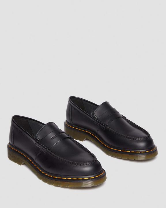 Dr. Martens Penton Smooth Leather Loafers Pretas | SN-DM85015