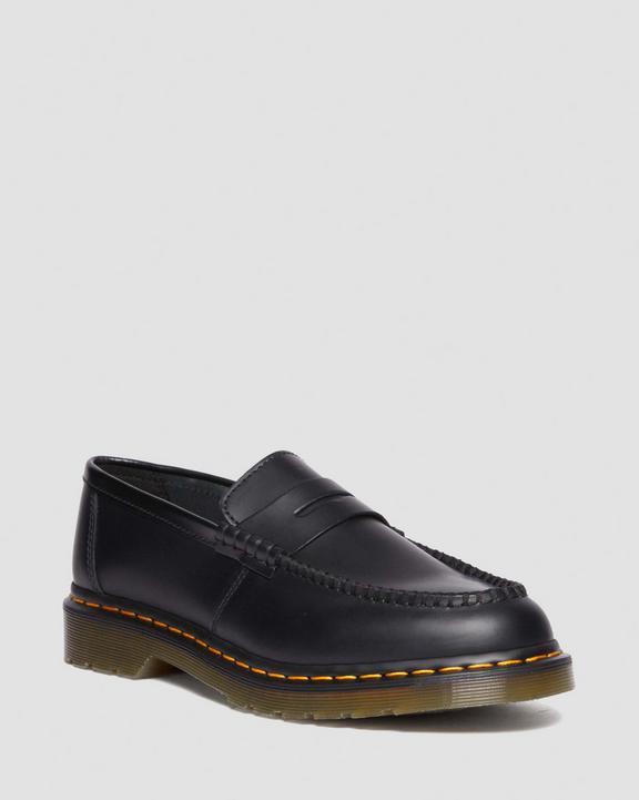 Dr. Martens Penton Smooth Leather Loafers Pretas | SN-DM85015
