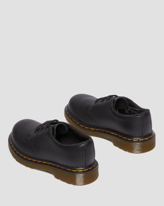 Dr. Martens Toddler 1461 Softy T Leather Oxford Shoes Pretas | SN-DM84508