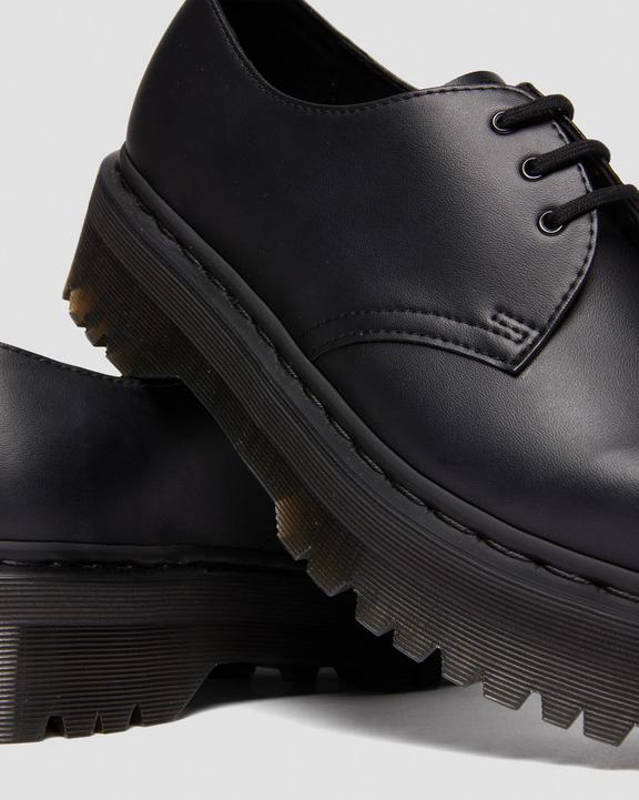 Dr. Martens Vegan 1461 Mono Felix Platform Shoes Pretas | SN-DM85144