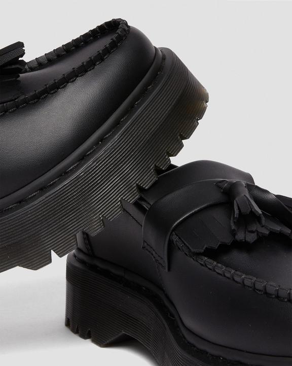 Dr. Martens Vegan Adrian Felix Platform Tassel Loafers Pretas | SN-DM85147