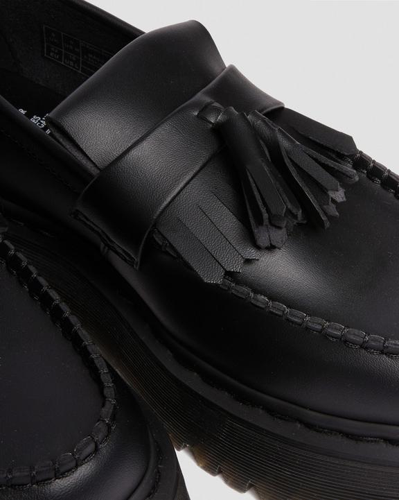 Dr. Martens Vegan Adrian Felix Platform Tassel Loafers Pretas | SN-DM85147