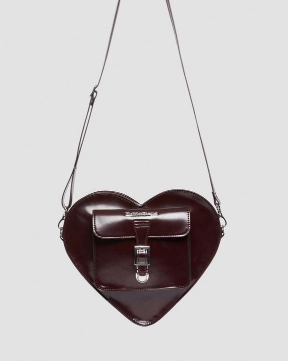 Dr. Martens Vegan Heart Shaped Backpack Rosa Vermelhas | SN-DM84789
