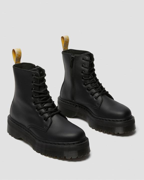 Dr. Martens Vegan Jadon II Boot Mono Platforms Pretas | SN-DM84275